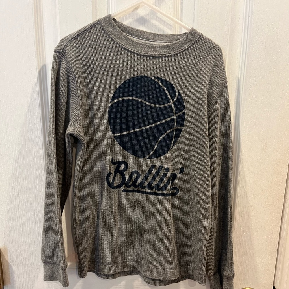 Boys Old Navy Ballin’ Long Sleeve Tee